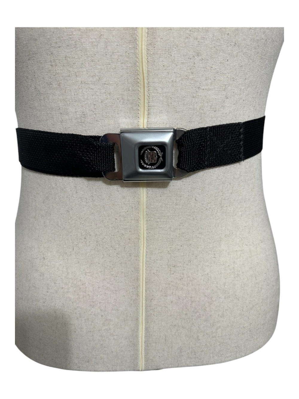 Buckle-Down GM General Motors Seatbelt Buckle Belt Black Made in USA